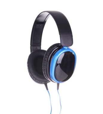 Kulaklıklar beyaza izole edildi