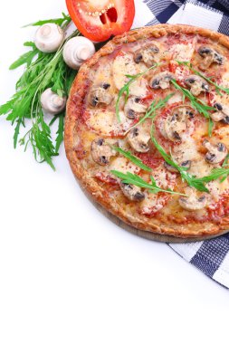 sebzeler lezzetli pizza