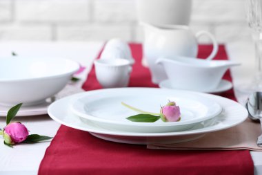 Güzel sofra yakın çekim