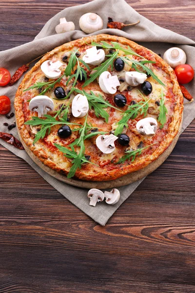 Sebzeler lezzetli pizza — Stok fotoğraf