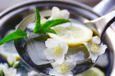 Soğuk ferahlatıcı yaz içeceği