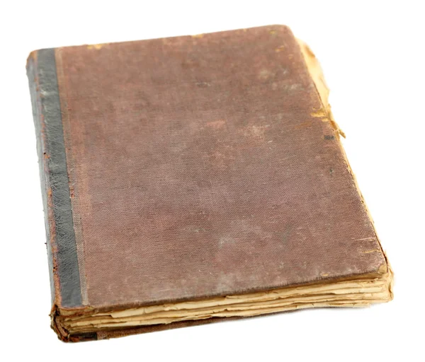 Oude boeken, geïsoleerd op wit — Stockfoto