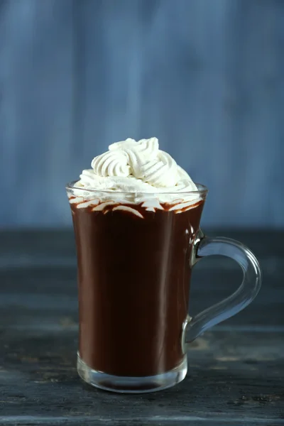 Taza de café con crema —  Fotos de Stock