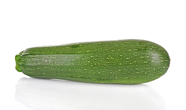 Fresh zucchini isolated on white — Stock Photo, Image