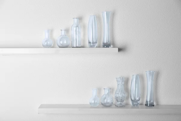 Vases décoratifs en verre — Photo