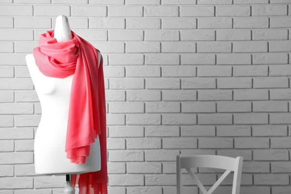 Mannequin with cloth in room — Stock Photo, Image