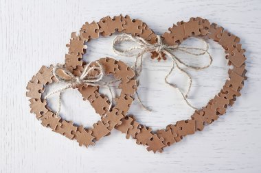 Kalp şekli yapılır bulmaca