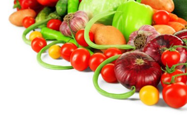 yığın taze sebze yakın çekim