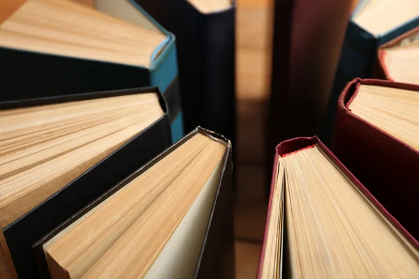 Herz der Bücher, Nahaufnahme — Stockfoto