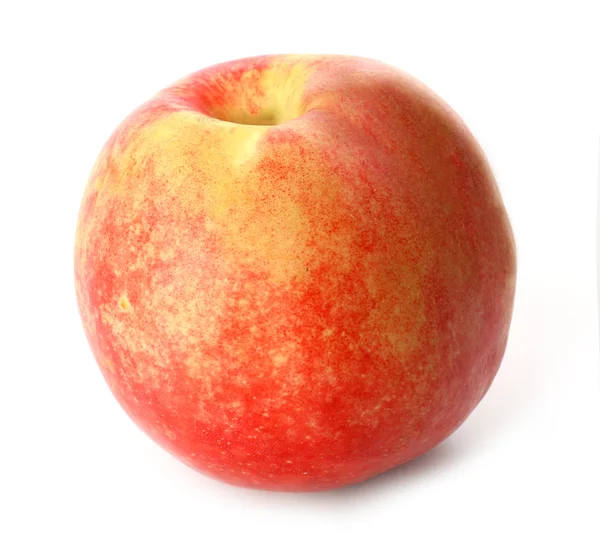 Fresh peach isolated on white — Stock Photo, Image