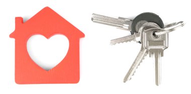 Tuşları ile ışık arka plan üzerinde biblo