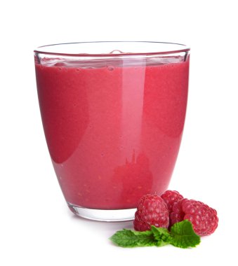 Ahududu milkshake bardak