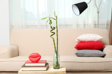 Modern oturma odası.