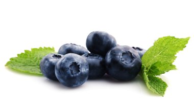 beyaz izole yaban mersini