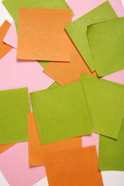 Renkli kağıt Not arka planı