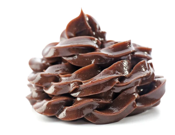 Heerlijke chocolade crème — Stockfoto