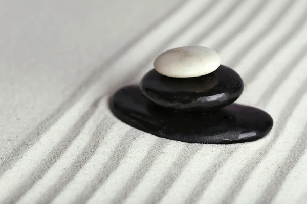 Zen garden with stones — Stock Photo, Image