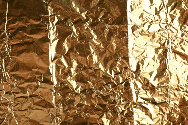 Crumpled foil texture background — Stock Photo, Image