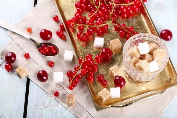 Fresh red currants — Stock Photo, Image