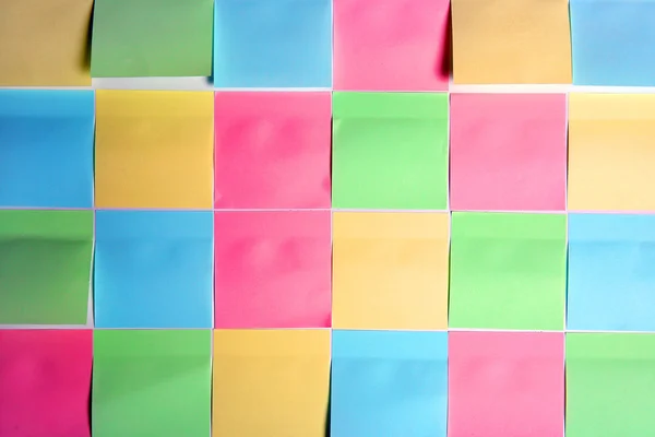 Colorful paper notes background — Stock Photo, Image