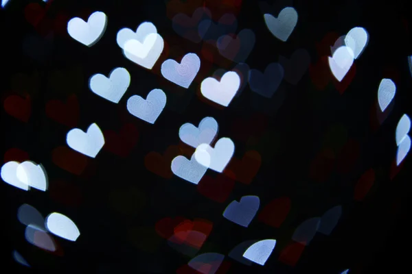 Festive background of  hearts — Stock Photo, Image