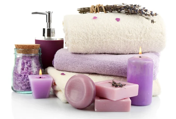 Lavender spa concept — Stock Photo, Image