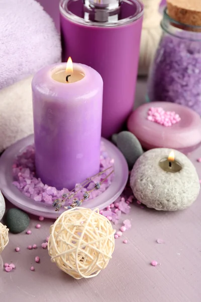 Concepto de spa lavanda — Foto de Stock