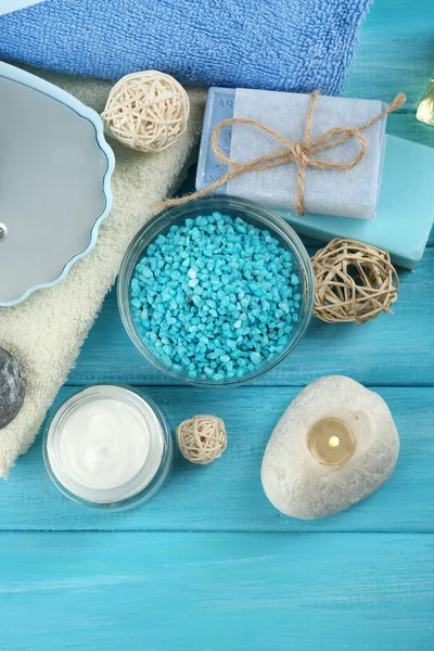 Spa stones and spa treatments — Stock Photo, Image