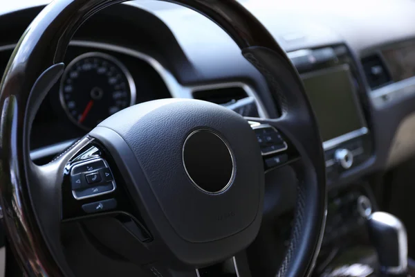 Car illuminated dashboard Royalty Free Stock Photos