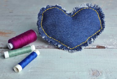 Denim kalp ve iplik