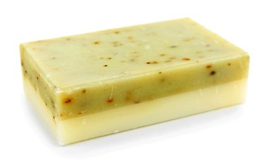 Doğal sabun beyaz izole