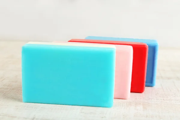 Bars of natural soap — Stock Photo, Image