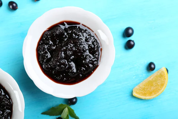 Tasty currant jam — Stock Photo, Image