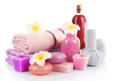 spa uygulamaları üzerinde beyaz izole