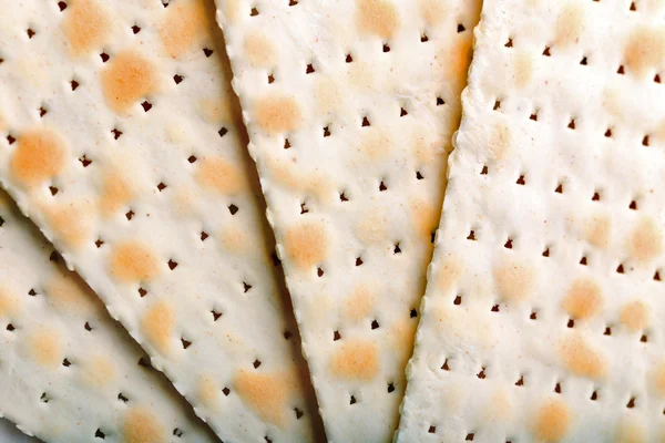 A húsvéti Matzo közelről — Stock Fotó