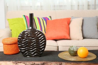 Modern oturma odası.