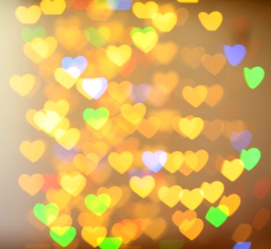 Kalp şeklinde Festival arka plan