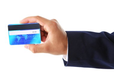 El ele tutuşan kredi kartı