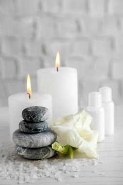 Güzel spa kompozisyonu