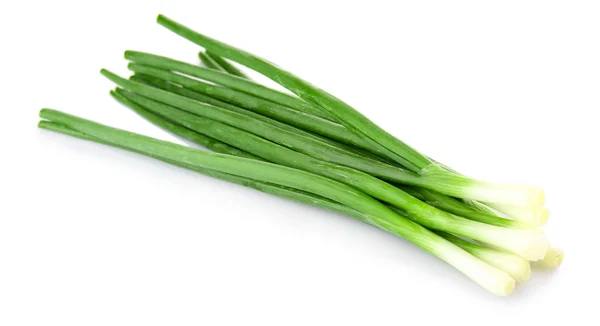 Green onion isolated on white — Stock Photo, Image