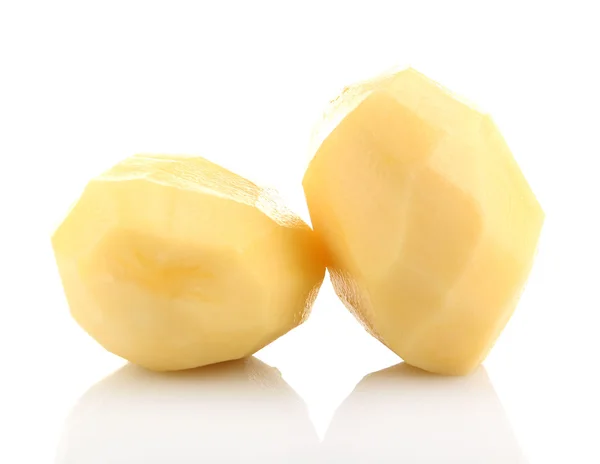 Raw peeled potatoes — Stock Photo, Image