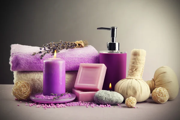 Lavender spa concept — Stock Photo, Image