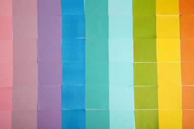 Renkli kağıt Not arka planı