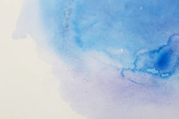 Aquarel textuur op papier close-up — Stockfoto