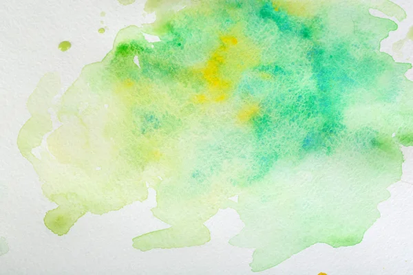 Watercolor texture on paper close-up — Stock Photo, Image