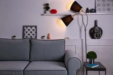 güzel modern oturma odası