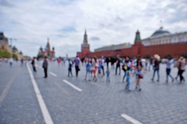 bulanık şehir arka plan