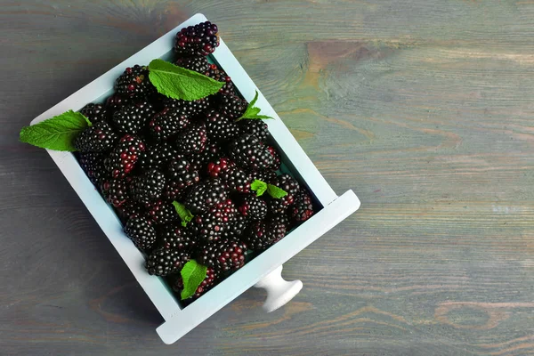Heap of sweet blackberries — Stock Photo, Image