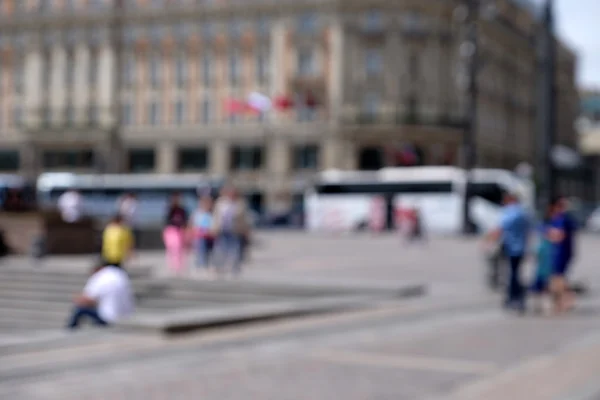 Fondo borroso de la ciudad — Foto de Stock