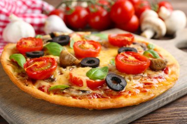 sebzeler lezzetli pizza